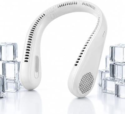 Nek Ventilator - Draagbare Gezichtsventilator - Halsventilator - Draagbare Nekwindmolen - Persoonlijke Ventilator - USB Ventilator - Mini - 20 UUR Koeltijd - Bladeloos - Voor Sport, Buitenactiviteiten en Kamperen