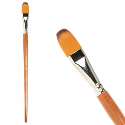 Renesans Synthetische Penseel Kattenpoot 8 - Voor Acryl, Olie & Aquarel