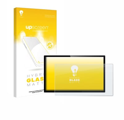 upscreen - Screenprotector voor Standaardmaten mit 7 inch Schermen [154.8 mm x 87 mm, 16:9] - Folie Beschermfolie Beschermglas matte