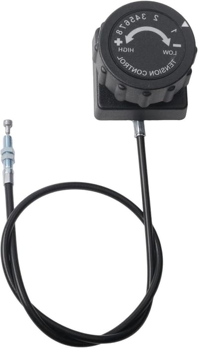 Weerstandsknop Hometrainer - Fiets trainer - Fiets training - Verstelbare weerstand - Tot 110 cm kabel - Zwart