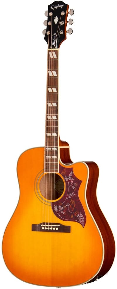 Epiphone Hummingbird Studio EC Heritage Cherry Sunburst - Akoestische gitaar