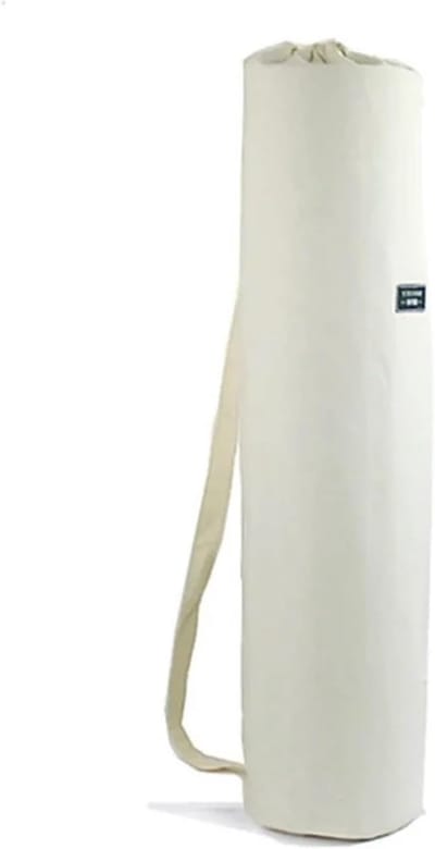 Yogamat Draagtas - Gym Rugzak - Sport Opslag - Waterafstotend Materiaal - 73x17 cm - Wit