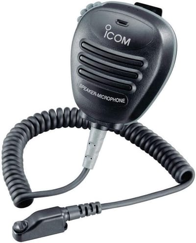 Luidspreker Microfoon - Handmicrofoon - Communicatie Radio - Ingebouwde Luidspreker - 17.78 cm - Zwart