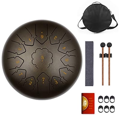 Stalen Tongtrommel 30 cm - 13 Noten Percussie Instrument voor Yoga, Meditatie en Muziekles