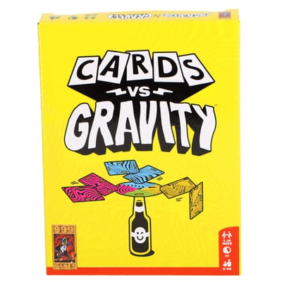 999 Games - Cards vs Gravity - Partyspel - Gebruik een willekeurige fles als speelbord - Ook geschikt voor grotere groepen - Gezelschapsspel - Actiespel - Klein cadeautje