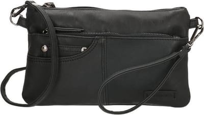 Enrico Benetti Schoudertasje / Clutch Nouméa Zwart