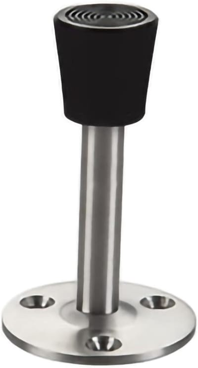 Magnetische Deurstopper - Deurvanger Deurhouder - Deuren Dempen - Sterke Magneet - 1 Stuks - Zilver