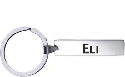 Sleutelhanger Met Naam - Eli - RVS