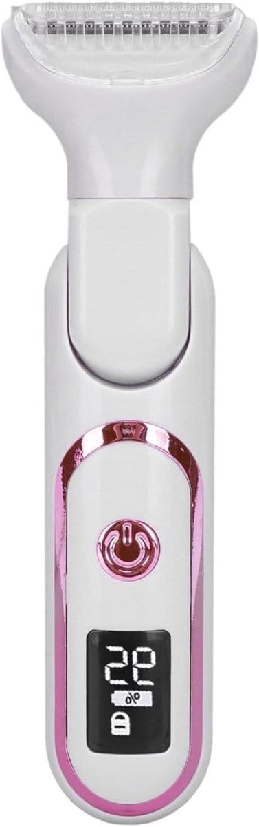 Elektrische Tondeuse - Lichaamshaar Trimmer - Persoonlijke Verzorging - 5-in-1 Multifunctioneel - 20 x 13 x 4 cm - Zwart