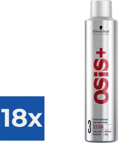 OSIS Haarlak - Session Strong Control 300 ml - Voordeelverpakking 18 stuks