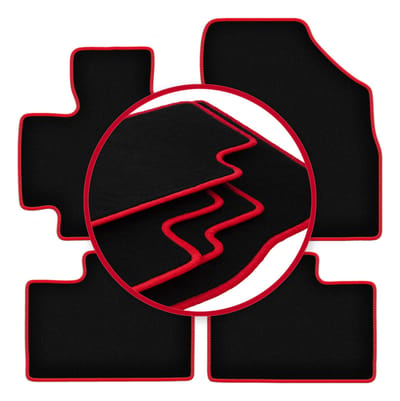 CARLUX-RED automatten voor: Suzuki Ignis III hatchback (2015-)