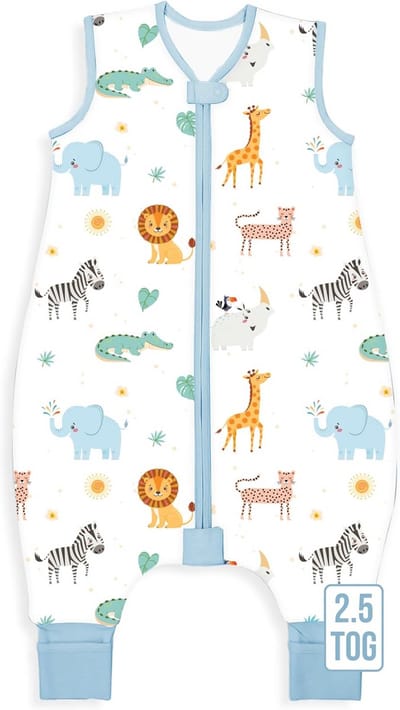 Draagbare Babydeken - Slaapzak Baby - Veilige Slaap - 2-Weg Ritssluiting - 68.58 x 48.26 cm - Niet gespecificeerd
