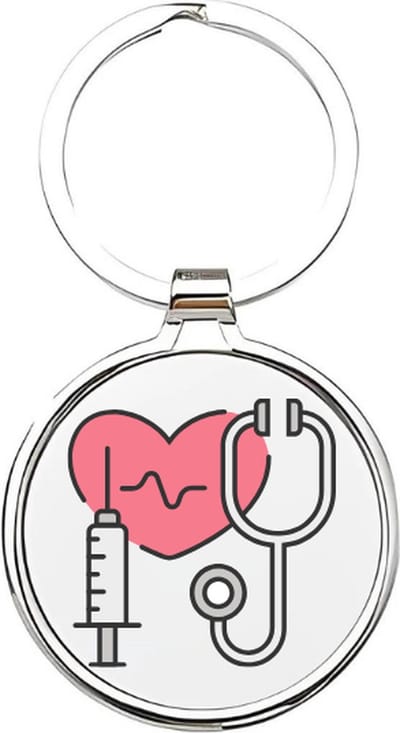 Akyol - Dokter Sleutelhanger - dokter - De beste doktoren - Arts - artsen - ziekenhuismedewerker - huisarts - verpleegkunde - verzorger - verpleegkundige - verzorgster - medicus - 4 x 7,5 CM