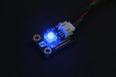 Gravity: Digital Piranha LED Module DFR0031 Kleur Blauw - geschikt voor Arduino