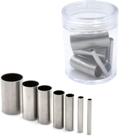 Klei Cutters - Ronde Vormen - Ambachtelijk Hobbywerk - Roestvrij Staal - 7 Delig