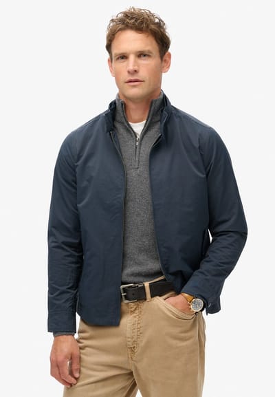 Superdry - The Merchant Store - Jas met visgraatmotief - Heren - Buitenjassen