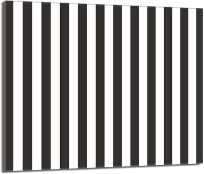 TMK ArtDeko - Snijplank - 60x52 - Glazen Beschermplaat - Paski