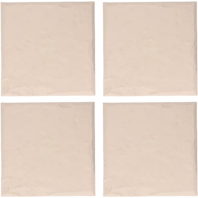 Pas Japonais avec Piquets de Sol Résine Polypropylène Résistant aux Intempéries Décor de Jardin Pas pour Pelouse Extérieur beige