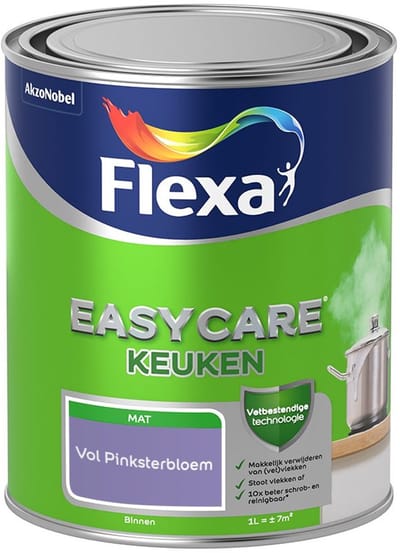 Flexa - Easycare Keuken - Vol Pinksterbloem - Mengverf - 1 L