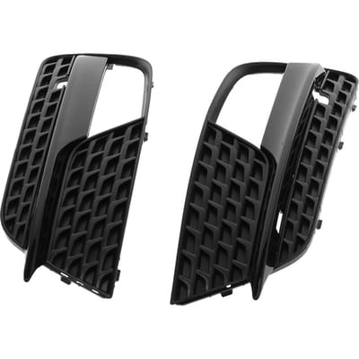 2 stuks Voorbumper Onderrooster Zwart 8T0 807 681 H Vervanging Links Rechts Geschikt voor A5 20122016 black
