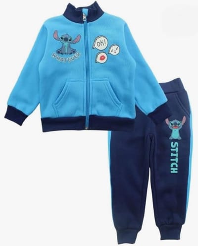 Disney Lilo & Stitch Set - Joggingpak / Vrijetijdspak - Vest + Broek - Maat 104