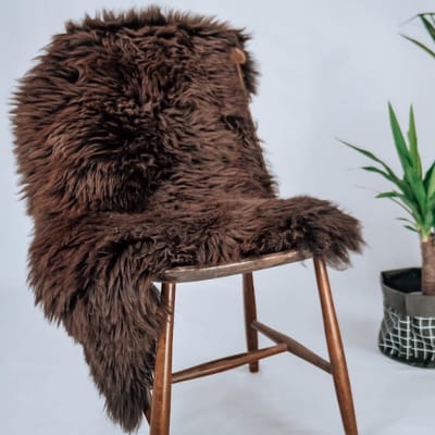 NORDSKINS® Schapenvacht M/L (100x60cm) - 100% ECHT - Eco+