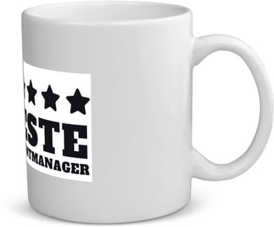 Beste accountmanager Mok met opdruk - beste accountmanager - collega - welkom - afscheid - 350 ML inhoud