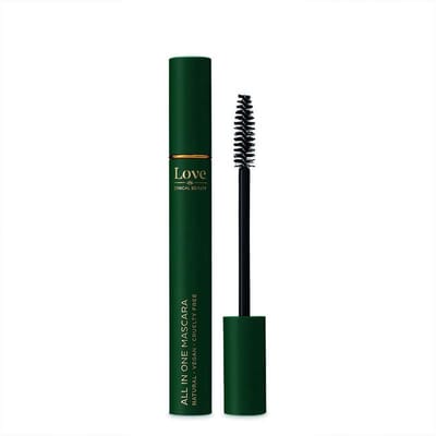 Love Ethical Beauty All in One Natural Mascara 10 g - plasticvrij, dierproefvrij, vegan, voor alle wimpertypes, zonder parabenen, siliconen