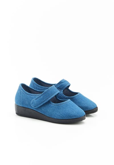 Damart - Babies met denimeffect - Dames - Blauw - 36