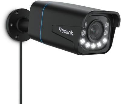 Reolink RLC-811A - 4K 8MP PoE-buitencamera - 5x Optische Zoom - Kleuren Nachtzicht - Slimme Detectie - Zwart