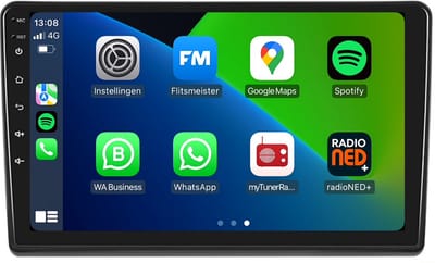 Carplay autoradio voor Fiat Ducato Ciroen Jumper Peugeot Boxer | 2011 t/m 2021 | Android 13 | Draadloos Apple Carplay & Android auto | 2GB + 32GB | 8-Core | Davilon | 2025 model | Bluetooth & Wifi