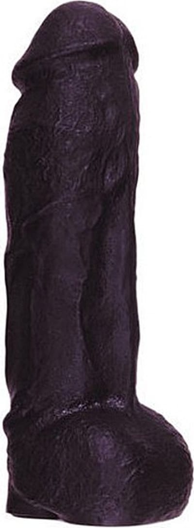 BP - Dildo met Scrotum - 23 cm - Zwart