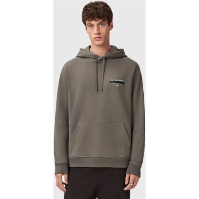 AllSaints Redact Oth Hoody Forest Green Taglia: XS | Felpe con cappuccio Outlet | Uomo | Verde