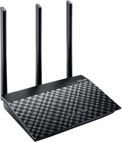 ASUS RT-AC750 - Draadloze router - Dual-band - Fast Ethernet - Zwart