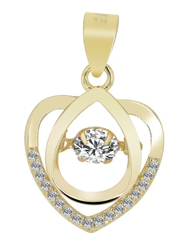 AKZENT Akzent Dames hanger "Lira" van 925 Sterlingzilver, gerhodineerd, duurzaam