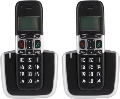 Draadloze Telefoon - Thuistelefoon DECT - Thuiscommunicatie - Full-duplex Luidspreker - 300 meter bereik - Wit
