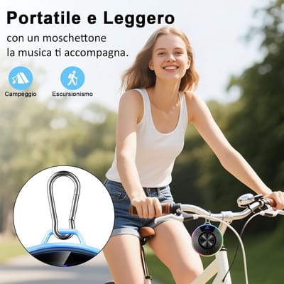 KZQ Draagbare Bluetooth douchespeaker met haak en zuignap - IPX7 waterdicht met digitaal tijddisplay - Kristalhelder geluid voor badkamer en outdoor - Zwart