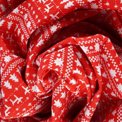 Tafelkleed Bestand Tegen Vlekken Rood 180x130 cm - Tafellaken - Tafelzeil
