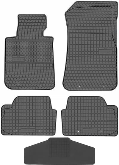 Max-Dywanik Prismat Serie - Auto Matten Set - BMW s1 F20 2011-2019 - Zonder Stoppers - Inclusief Tunnel Bescherming