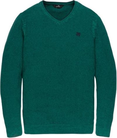 Trui Vanguard groen v-hals