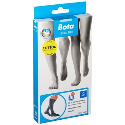 Bota Relax 280 Katoen Kniekous AD +P Grijs Maat 3 1 Kousen