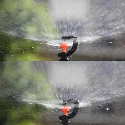360 graden rotatie sprinkler sproeier voor tuin en gazon - set van 20 stuks