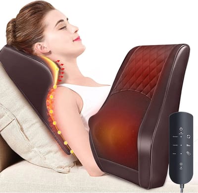 Lexium Nekmassage apparaat - Nekmassage - Massagekussen - Nek massage - Nekmassage kussen - Massage apparaat - Nek en Schouder Massage Apparaat