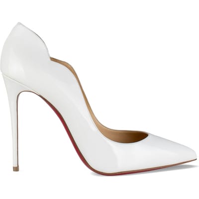 Christian Louboutin pompt Hot Chick White