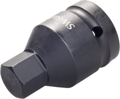 SW-Stahl 04554L slagbitinzet, binnenzeskant profiel 19 mm 3/4 inch aandrijving