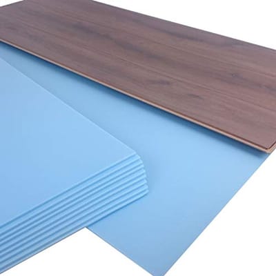 30 m² contactgeluidsisolatie voor laminaat en parket - 5 mm dik - uitstekende thermische isolatie voor vloeren