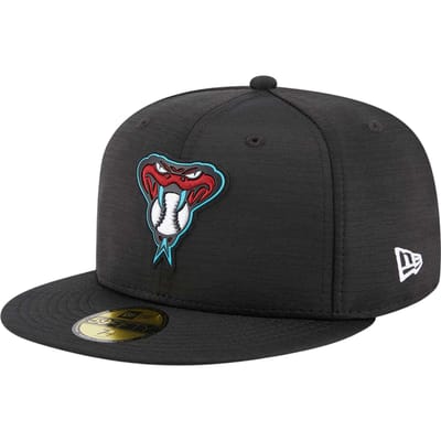 New Era Arizona Diamondbacks 59fifty Pet Zwart