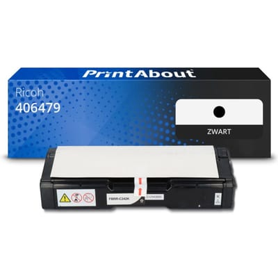 PrintAbout huismerk Toner 406479 (SP C310HE) Zwart Geschikt voor Ricoh