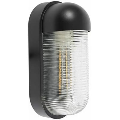 KS Verlichting Bullet Muurlamp Zwart