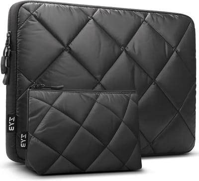 Laptop Tas voor 14" MacBook Air, Dell, Acer, Asus, Lenovo en Thinkpad - Zwart, Bescherming, Draagbaar, Stijlvol